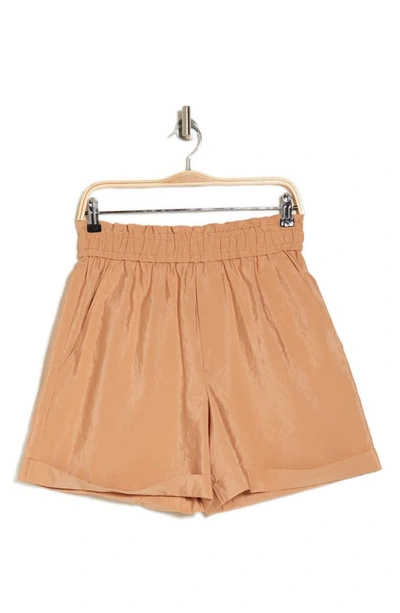 A.l.c Kaleb High Waist Shorts In Tawny