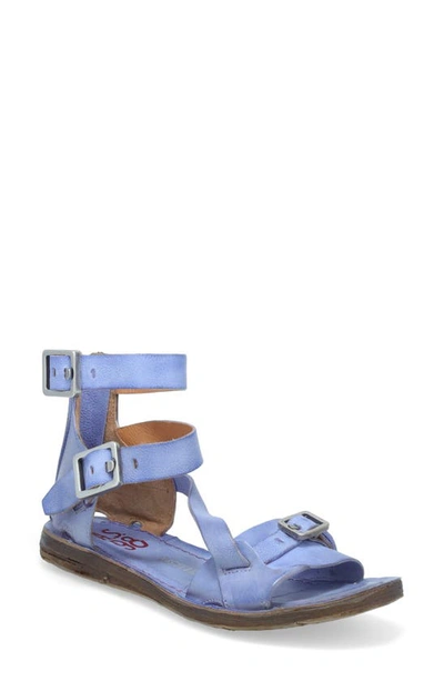 A.s.98 Reynolds Ankle Strap Sandal In Periwinkle