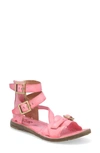 As98 Reynolds Ankle Strap Sandal In Pink