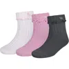 Abercrombie Kids Kids' Assorted 3-pack Crew Socks In Multi