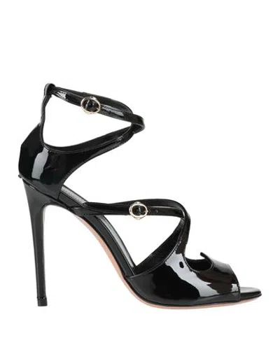 A.bocca A. Bocca Woman Sandals Black Size 8 Leather