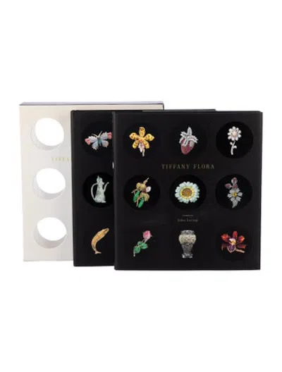 Pre-owned Abrams X Tiffany & Co. 2-piece 'tiffany Flora & Fauna' Book Set In Black/white