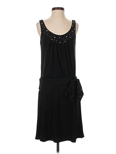 Pre-owned Abs Allen Schwartz Cocktail Dress In Black