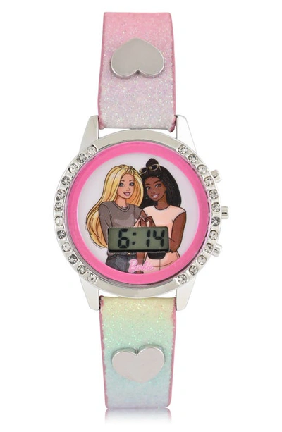 Accutime Kids' Barbie® Lcd Watch In Pink