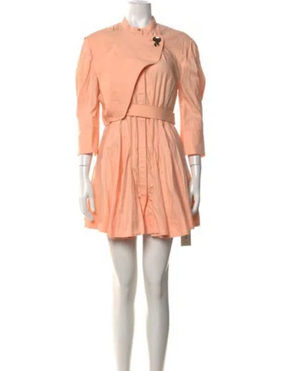 Pre-owned Acler Mini Dress In Multicolor