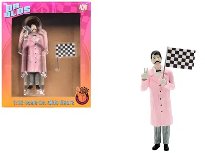 Acme Dr. Olds Figure With Flag For 1/18 Scale Models By