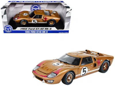 Acme Ford Gt40 Mkii #5 Ronnie Bucknum - Dick Hutcherson "holman & Moody" 3rd Place "24 Hours Of Le Mans"  In Brown