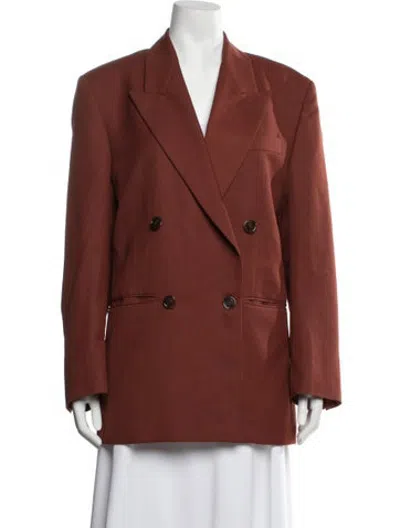 Pre-owned Acne Studios Blazer In Brown