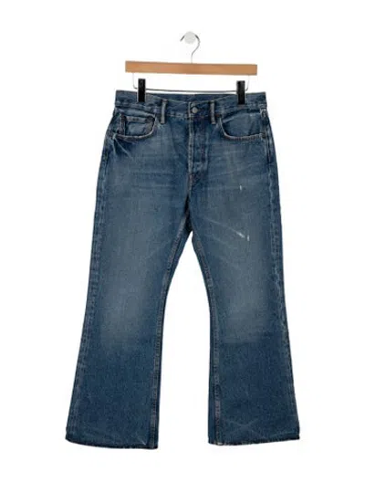 Pre-owned Acne Studios Bootcut Jeans In Blue