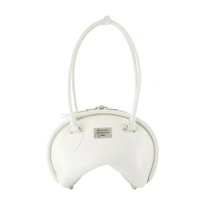 Acne Studios Bowlina Small R Purse In White