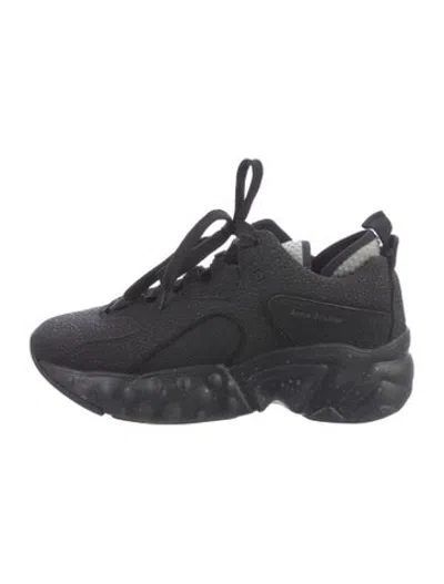 Pre-owned Acne Studios Chunky Sneakers In Black
