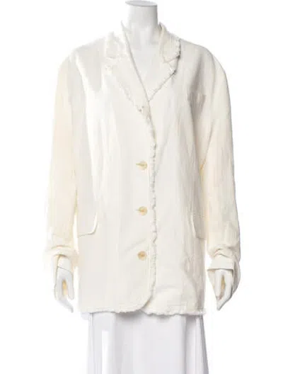 Pre-owned Acne Studios Coat In Neutrals