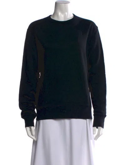 Pre-owned Acne Studios Crew Neck Long Sleeve Sweatshirt In Black