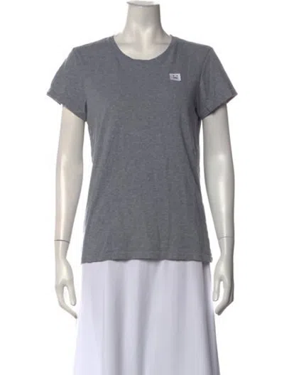 Pre-owned Acne Studios Crew Neck Short Sleeve T-shirt In Grey