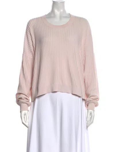 Pre-owned Acne Studios Crew Neck Sweater In Pink