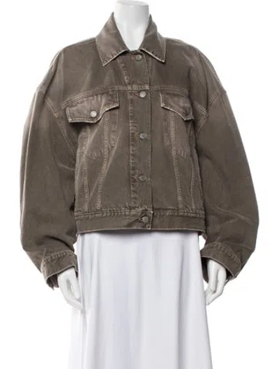 Pre-owned Acne Studios Denim Jacket In Neutrals