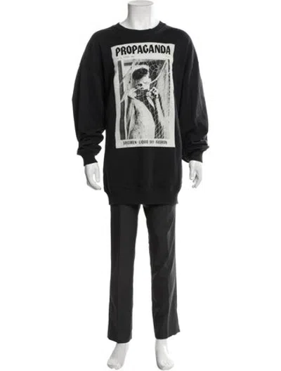 Pre-owned Acne Studios Graphic Print Jacket In Black