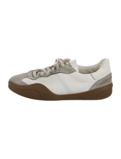 Pre-owned Acne Studios Leather Sneakers In Multicolor