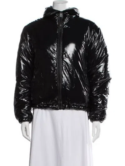 Pre-owned Acne Studios Nylon Down Jacket In Black