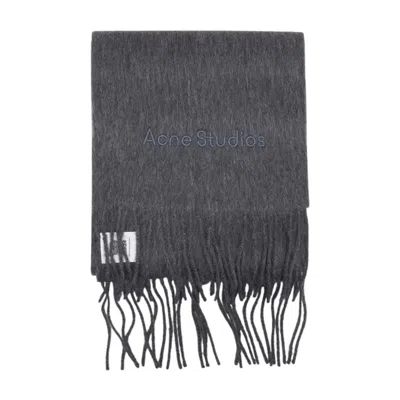 Acne Studios Scarf In Gray
