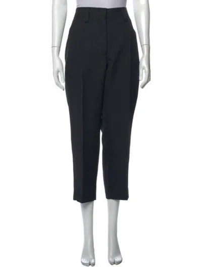 Pre-owned Acne Studios Straight Leg Pants In Black