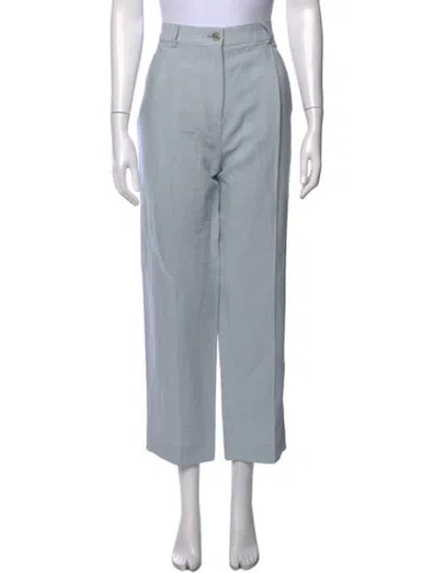 Pre-owned Acne Studios Straight Leg Pants In Blue