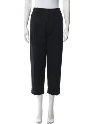 Pre-owned Acne Studios Straight Leg Pants In Blue
