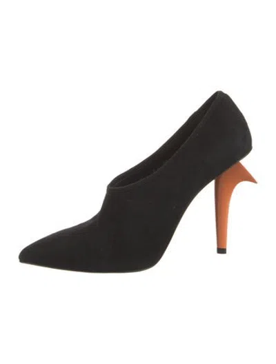 Pre-owned Acne Studios Suede Pumps In Black