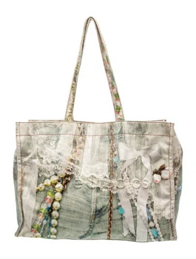 Pre-owned Acne Studios Tote In Multicolor