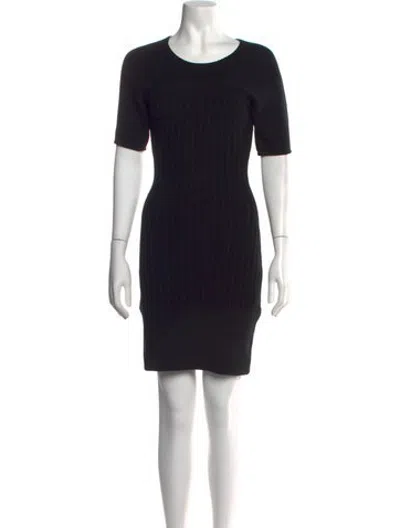 Pre-owned Acne Studios Vintage Mini Dress In Black