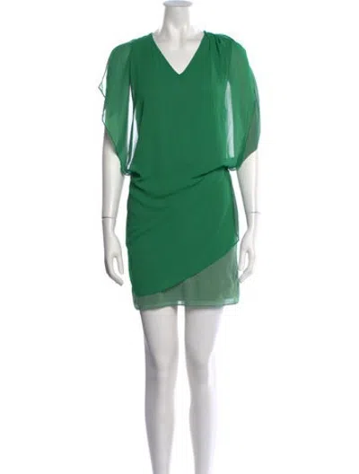 Pre-owned Acne Studios Vintage Mini Dress In Green
