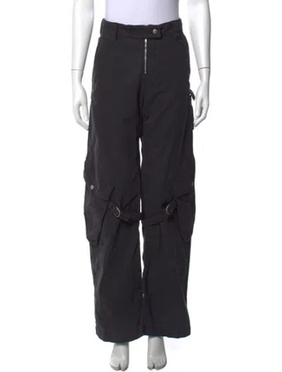 Pre-owned Acne Studios Wide Leg Pants In Blue