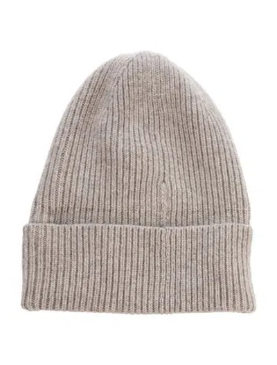 Pre-owned Acne Studios Wool Blend Knit Beanie In Neutrals