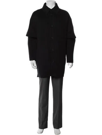 Pre-owned Acne Studios Wool Coat In Black