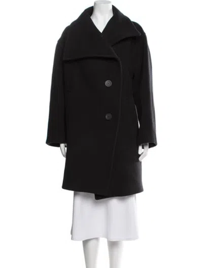 Pre-owned Acne Studios Wool Coat In Black