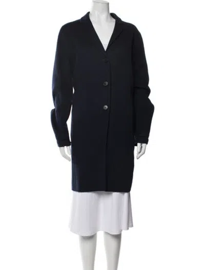 Pre-owned Acne Studios Wool Coat In Blue