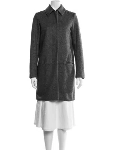 Pre-owned Acne Studios Wool Coat In Grey