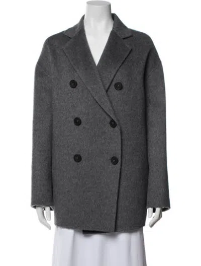 Pre-owned Acne Studios Wool Coat In Grey