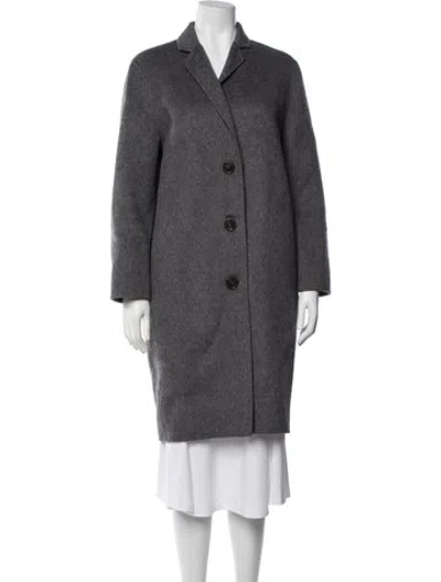 Pre-owned Acne Studios Wool Coat In Grey