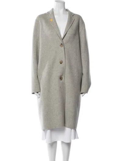 Pre-owned Acne Studios Wool Coat In Grey