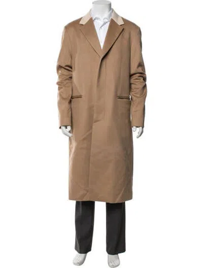 Pre-owned Acne Studios Wool Coat In Neutrals