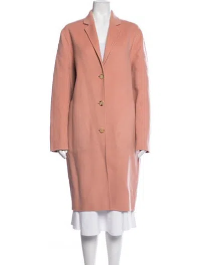 Pre-owned Acne Studios Wool Coat In Pink