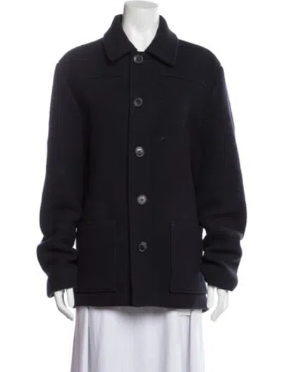 Pre-owned Acne Studios Wool Jacket In Blue