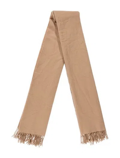 Pre-owned Acne Studios Wool Scarf In Brown