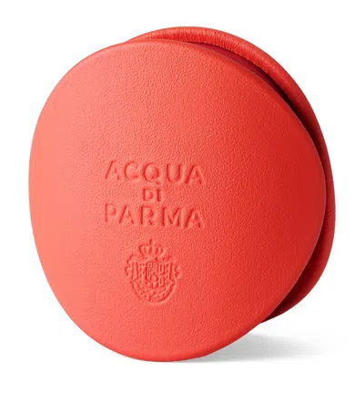 Acqua Di Parma Leather Car Diffuser In Red