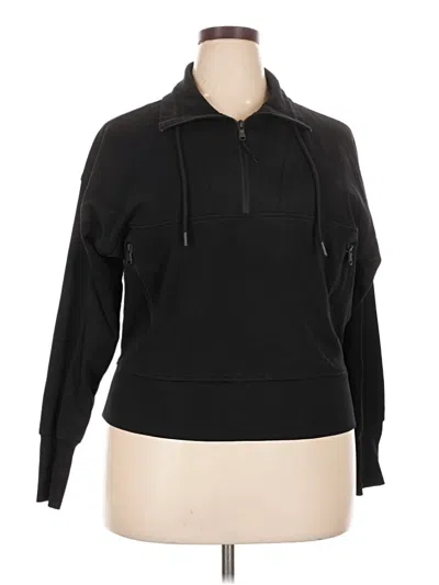 Pre-owned Active By Old Navy Pullover Sweater In Black