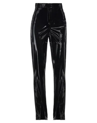 Actualee Woman Pants Black Size 10 Polyester, Elastane