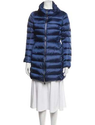 Pre-owned Add Down Coat In Blue
