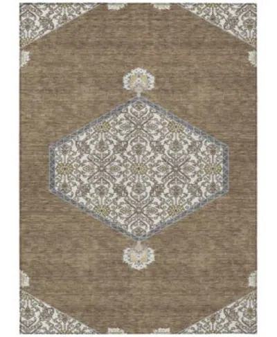 Addison Chantille Machine Washable Acn1011 Area Rug Collection In Brown