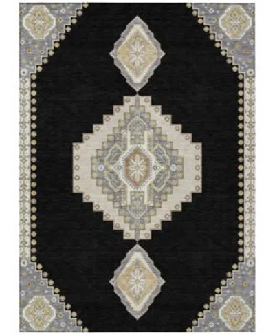 Addison Chantille Machine Washable Acn1014 Area Rug Collection In Black